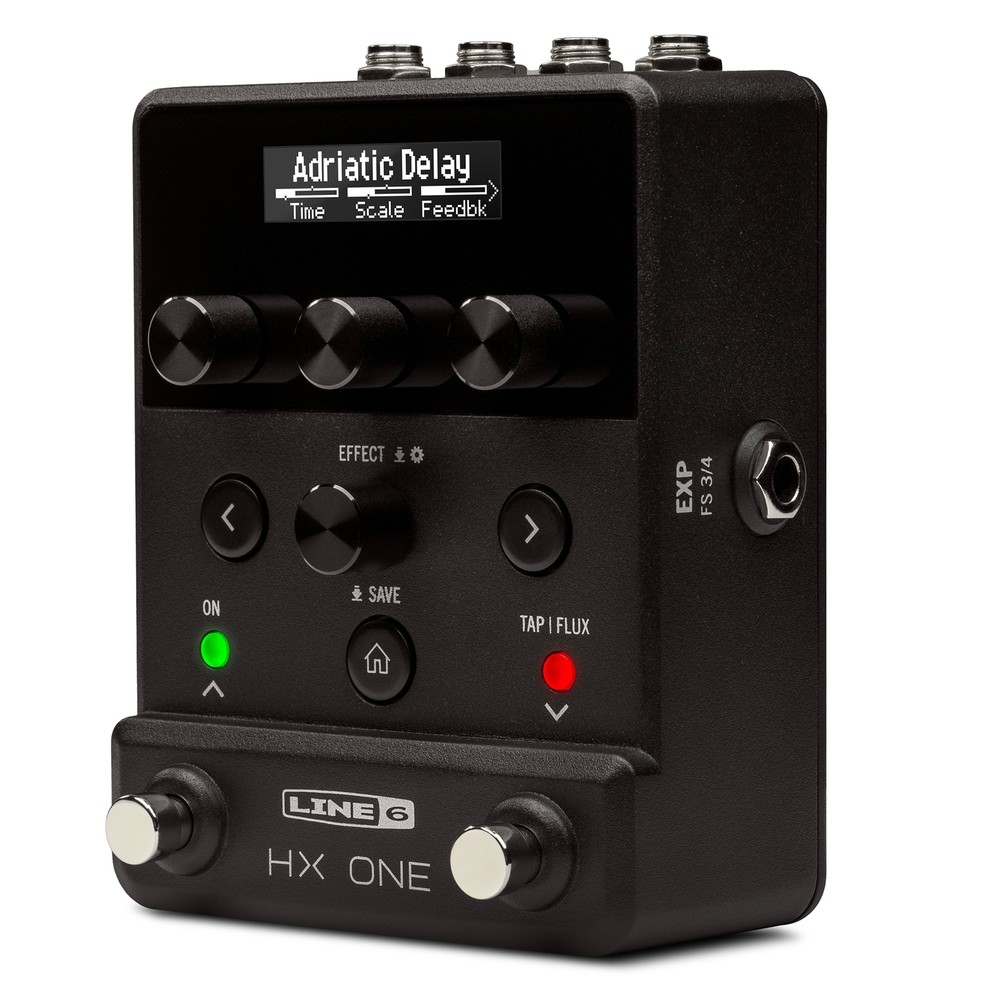 Line 6 HX One Stereo Guitar & Bass Multi-Effects Processor Pedal