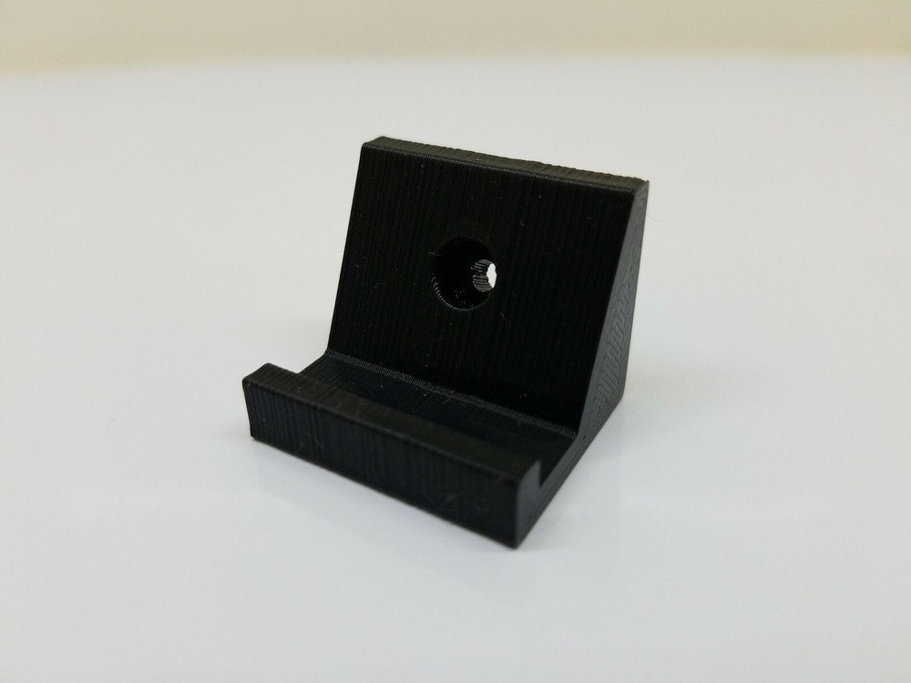 (5) Vinyl Records Wall Mount Bracket 3D Printed Black Hanger Display