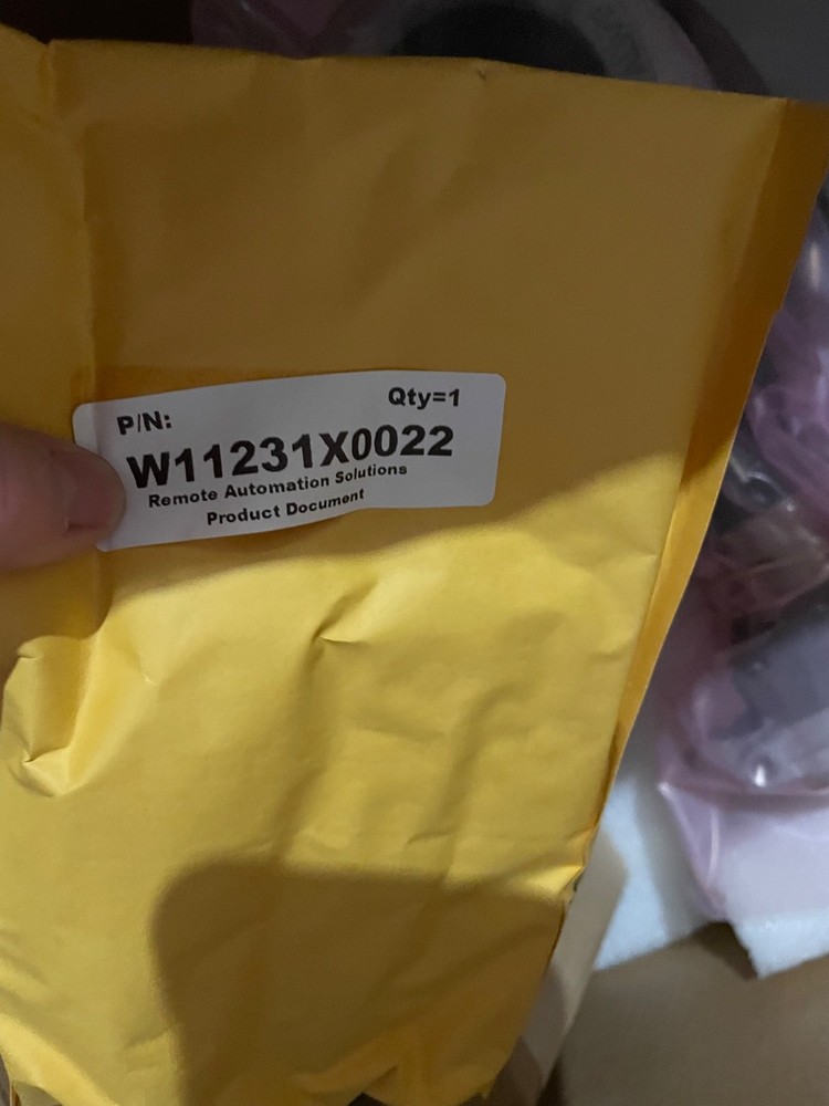 EMERSON ROSEMOUNT FB1200 FLOW COMPUTER 215B2P22G62E12