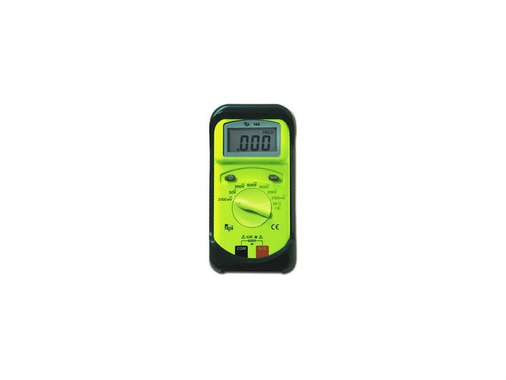 TPI 122 Handheld Multimeter - Type: Digital, Style: Hand-Held, Measures AC V: