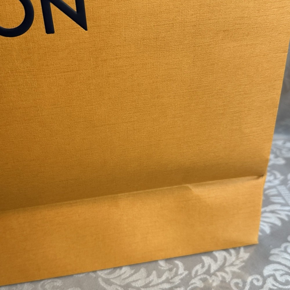 Authentic LOUIS VUITTON Large Empty Gift Bag & Medium Box Empty Packaging
