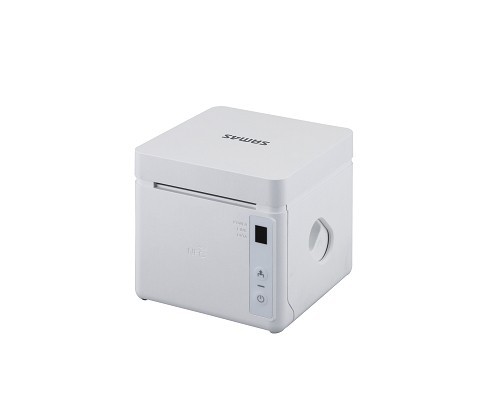 SAM4S GCube-102D Compact Thermal Receipt Printer, White, Ethernet, USB-A,RS232