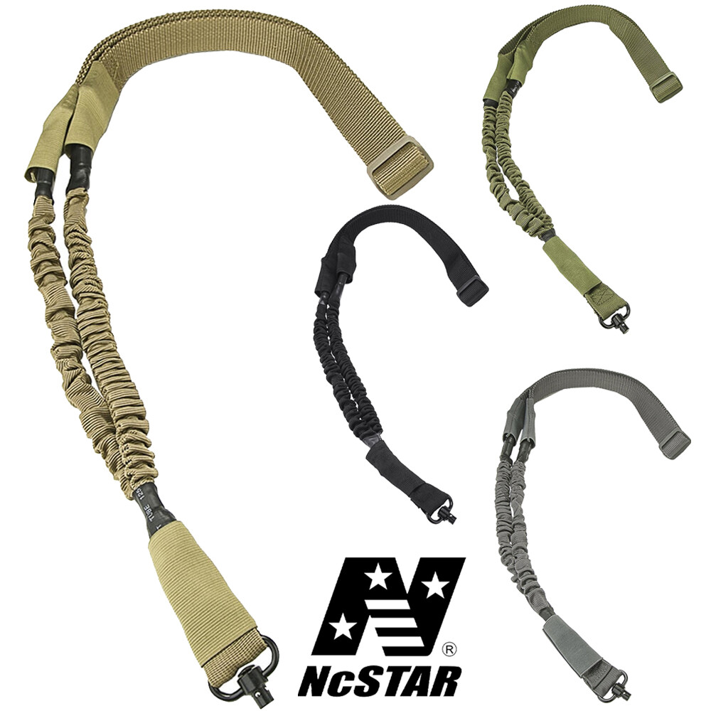 NcSTAR Quick Detach Single Point Rifle Sling Strap w/ Handguard Mount