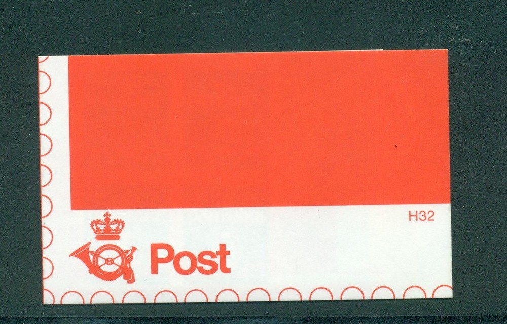 Denmark 1989 20 Kr Booklet Facit H54 print 32