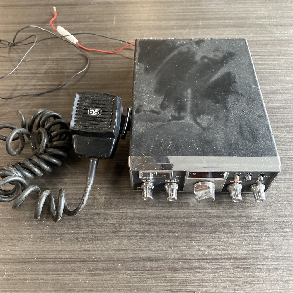 CB Realistic TRC-427 w/mic & power cord transceiver
