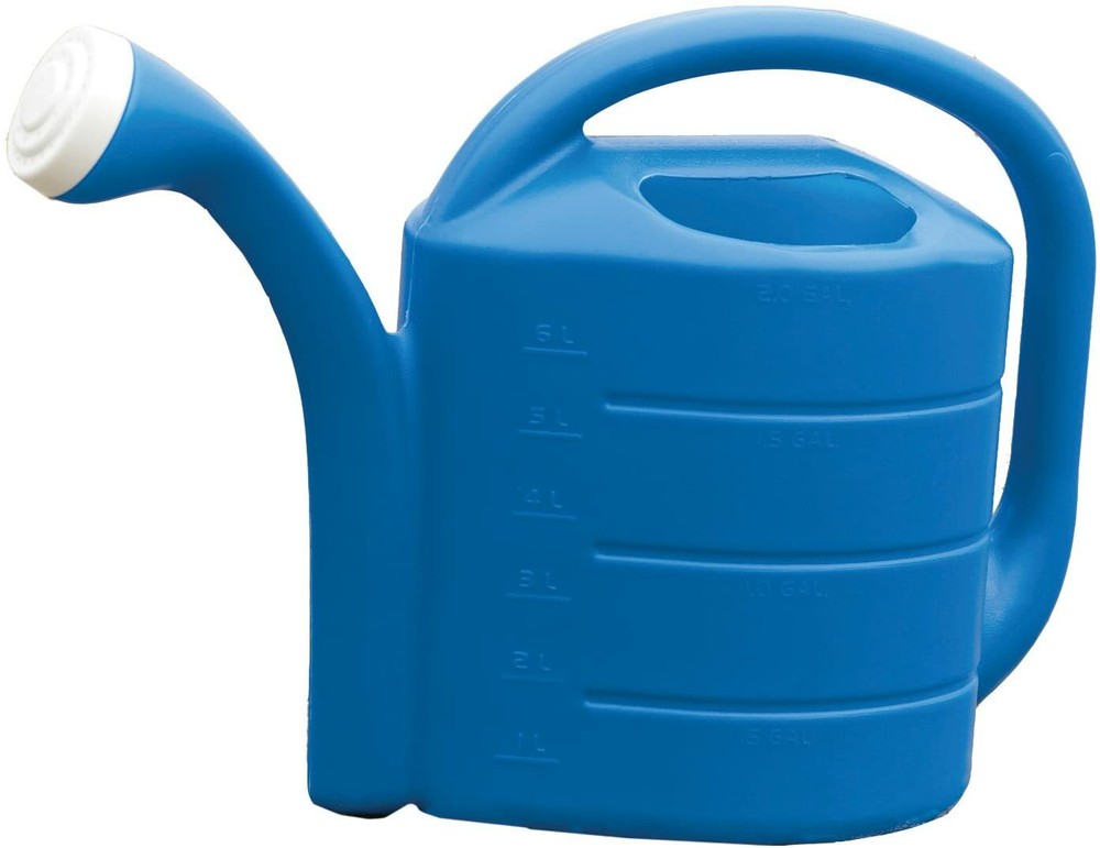 Novelty 30409 2 Gallon Deluxe Watering Can, Bright Blue