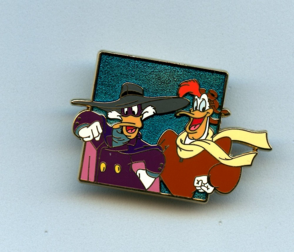 DEC Disney Afternoon Darkwing Duck & Launchpad McQuack LE 300 Pin