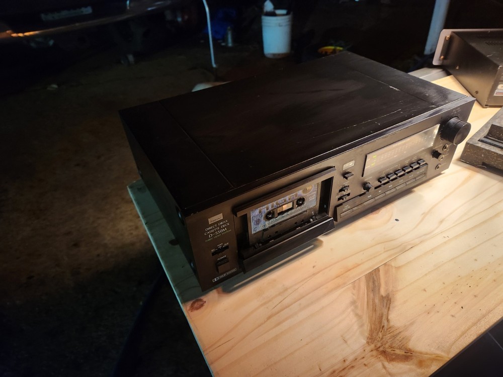 🔥 Rare Sansui D-550M Cassette Deck. Tested Working 💪 🔥