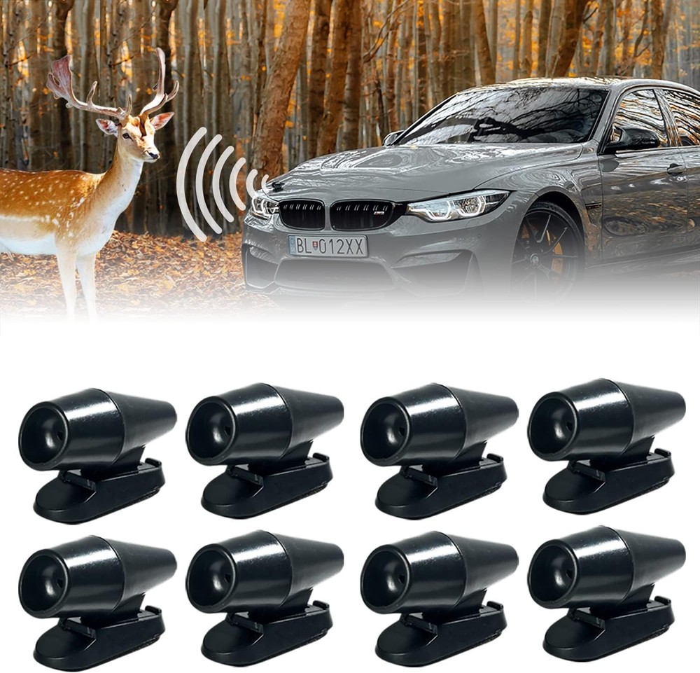 8 Pieces Deer Whistle,Deer Warning Whistles Device for Car,Save Deer...