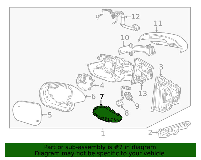 Genuine GM Lower Cover 26471330