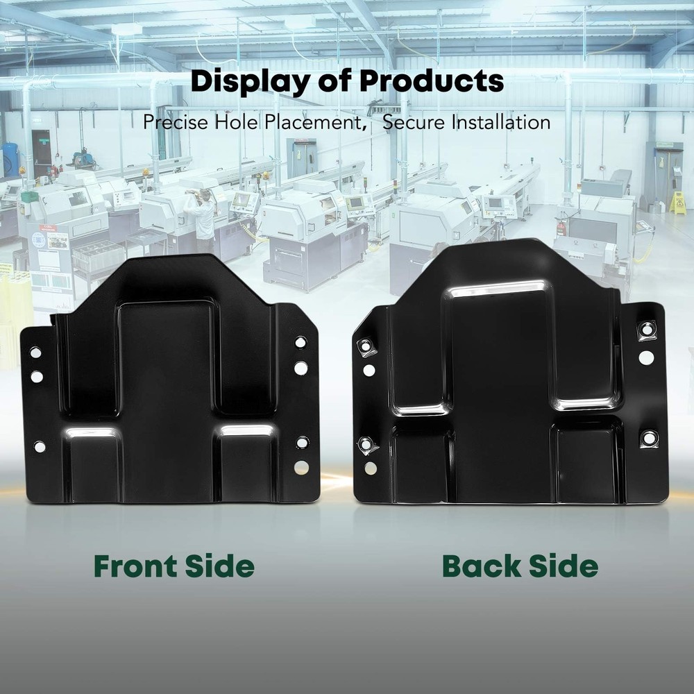 Front Bumper Brackets for HHR 2006-2011 Wagon Driver Passenger Side Steel 2-PC