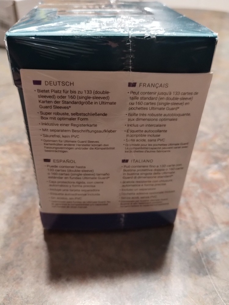 Ultimate Guard Deck Case 133+ Petrol Blue