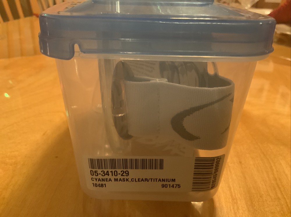 OCEANIC CYANEA MASK, CLEAR /TITANIUM