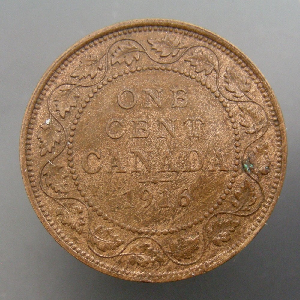 Canada George V Large Cent 1916