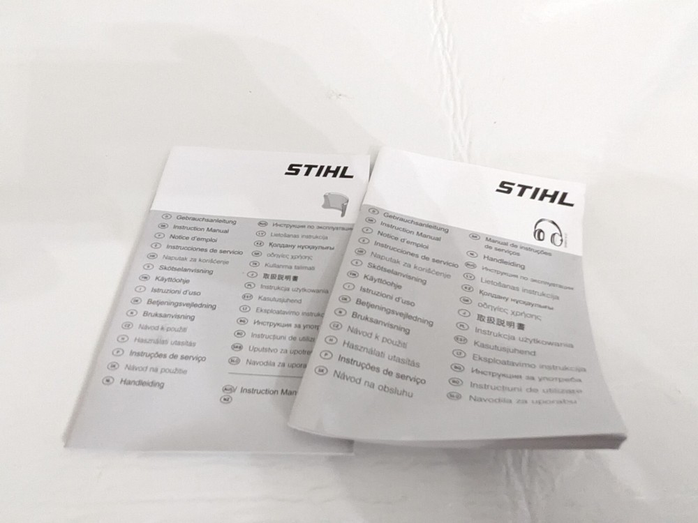 GENUINE OEM STIHL FUNCTION BASIC CHAINSAW SAFETY HELMET AND VISOR 0000 888 0810