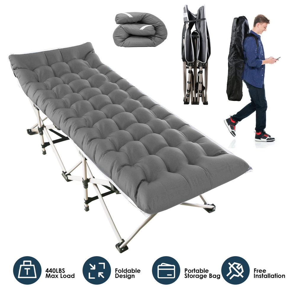 Folding Camping Cot Portable Sleeping Camping Bed