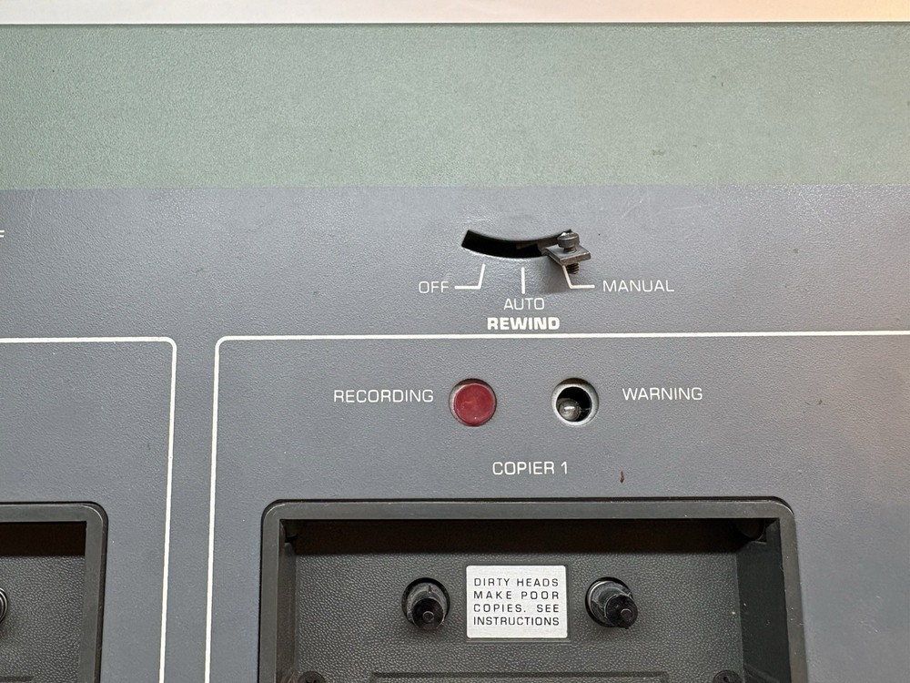 Wollensak Tape Duplicator 3M Model 2770AV Cassette Partially Function Needs Work