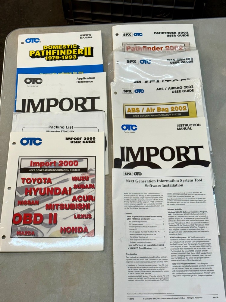 MAC TOOLS MENTOR DIAGNOSTIC SYSTEM WITH COMPREHENSIVE BUNDLE -------LIQUIDATION!