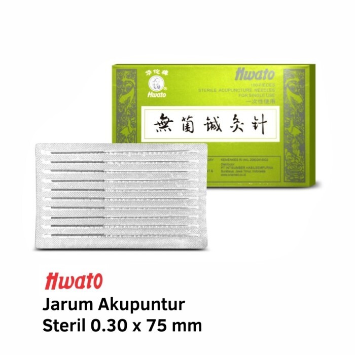 Hwato 4cupuncture Needles / 4cupuncture Needle 0.25x40mm @100pcs