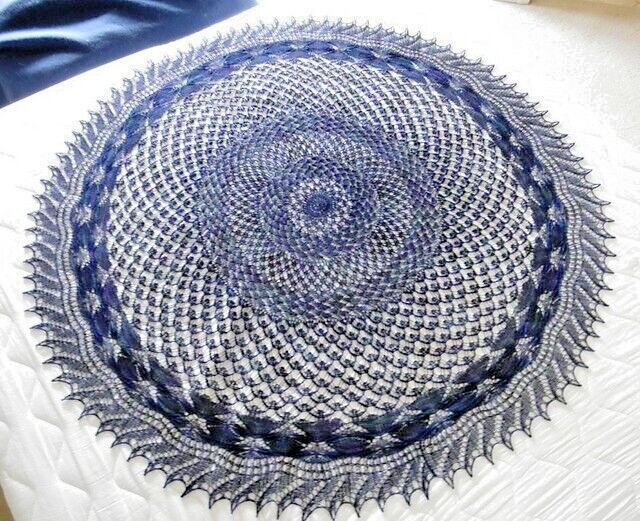 Goddess Knits "Desert Sun" Shawl