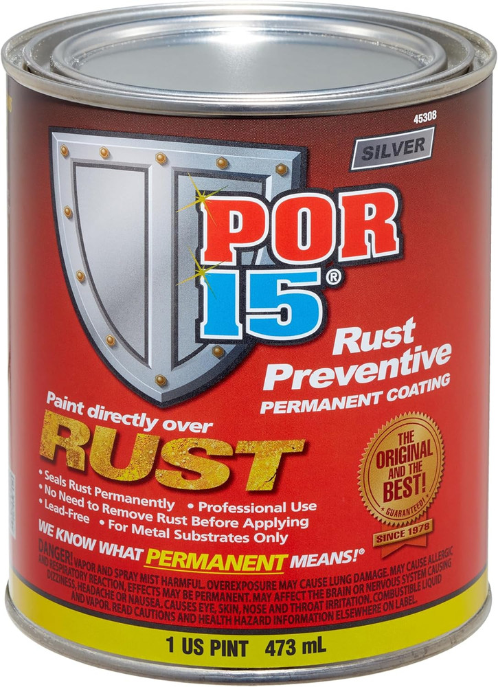 Rust Preventive Coating, Stop Rust and Corrosion Permanently, Anti-Rust, Non-Por