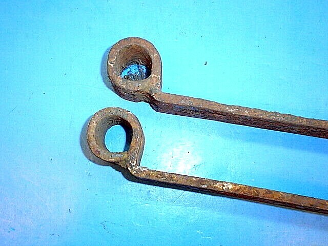 PAIR ANTIQUE STRAP HINGES