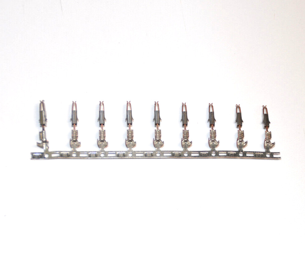 10pcs Mini ISO Contacts, Pin, Micro Timer MiniISO, Crimp Car Car Hi-Fi Navi