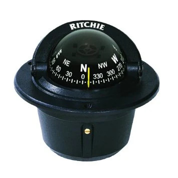 Ritchie F-50 Explorer Compass Flush Mount Black