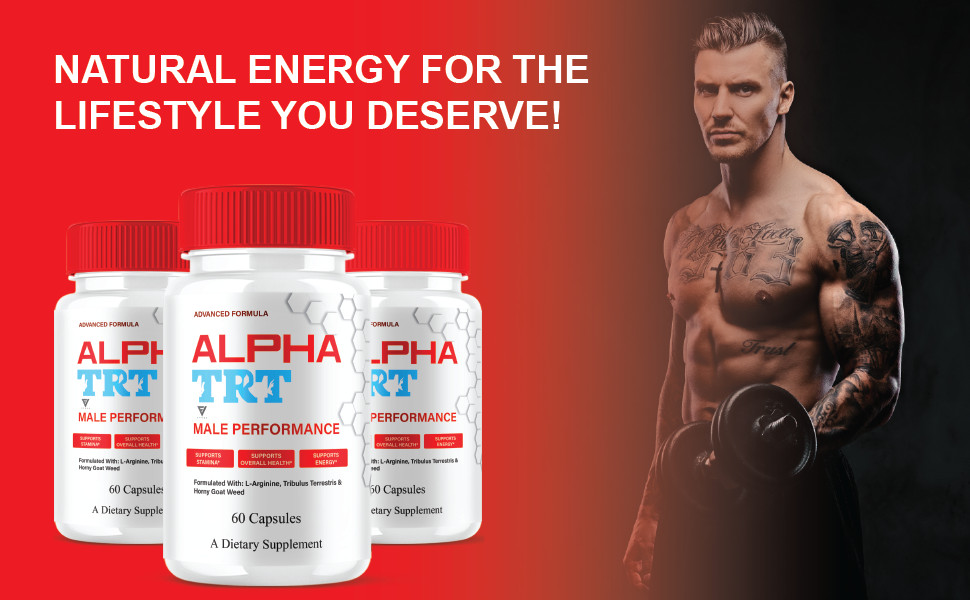 Alpha TRT Performance Capsules, AlphaTRT Advanced Pills (60 Capsules)