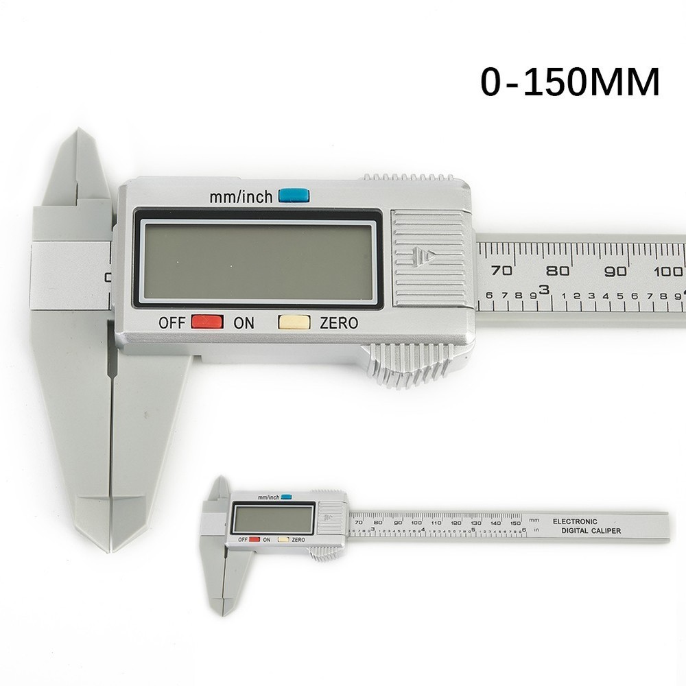 LCD Vernier Calipers 150mm with 001 Inch Resolution and Repeatable Accuracy