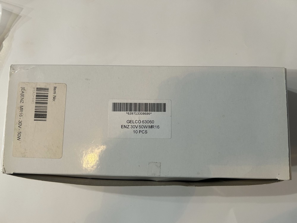 GELCO ENZ 63060 Halogen Lamp 30 Volt, 50 Watts