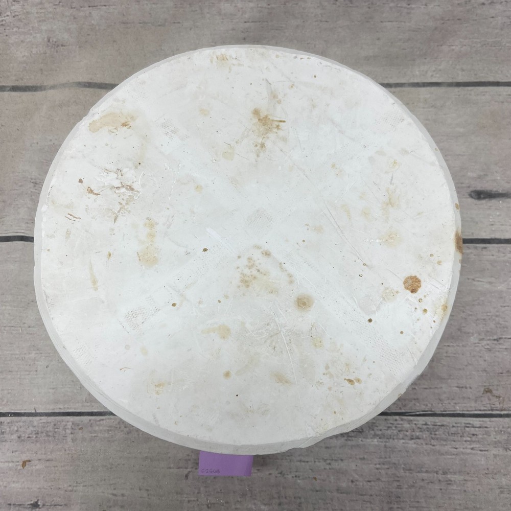 Vintage Unbranded Ceramic Casting Mold Oval Base