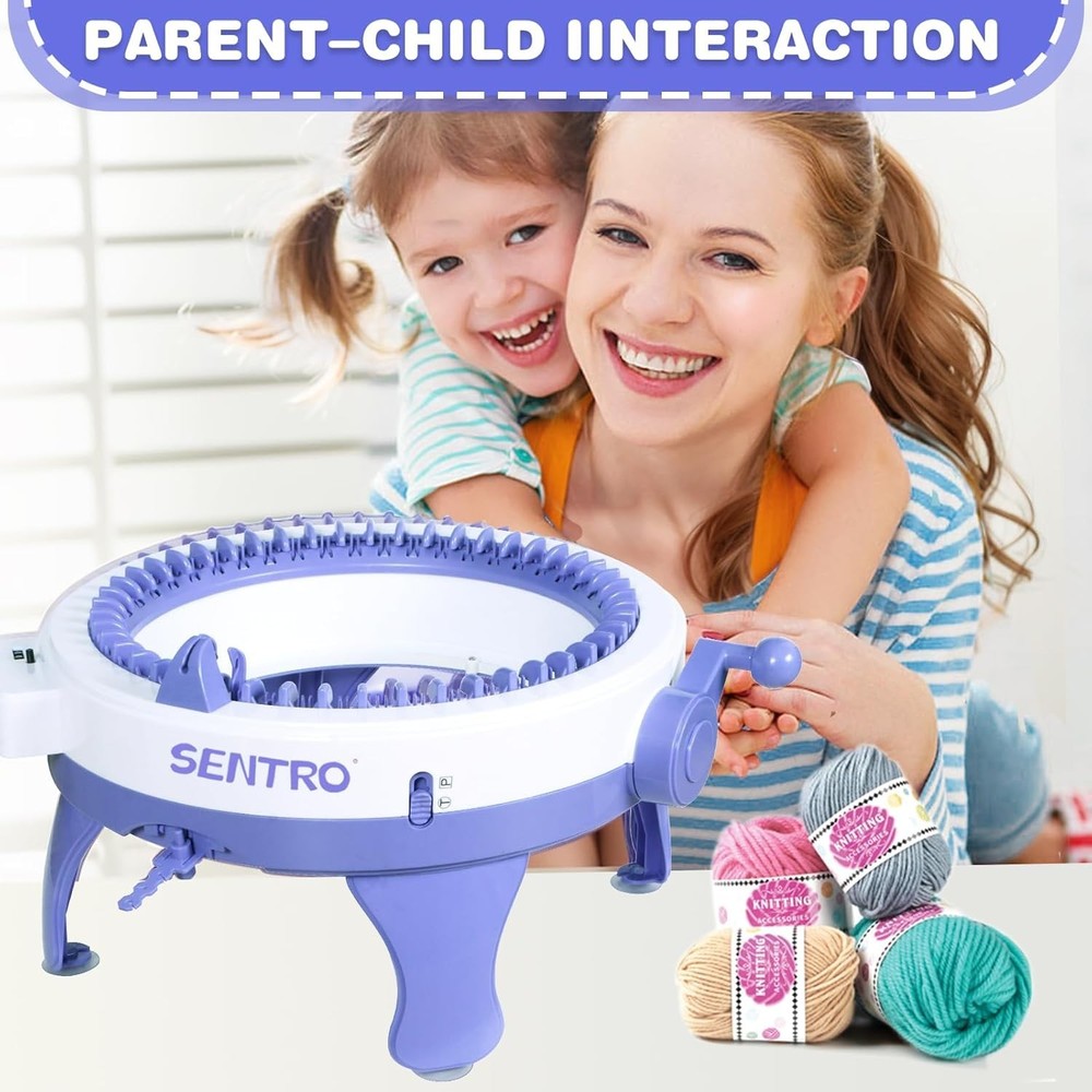 Smart Circular Knitting Machine 48 Needles - DIY Knit Kit