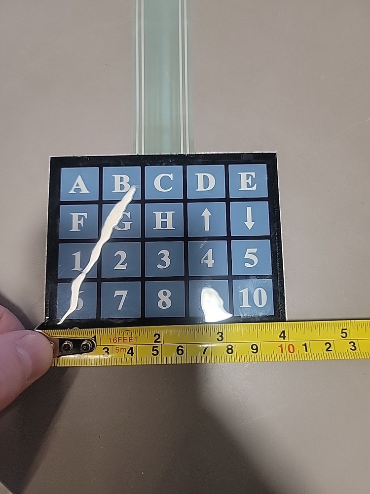 Signature Vending Machine Keypad