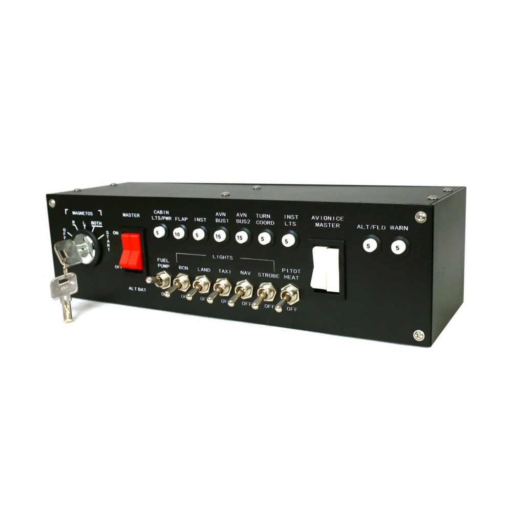 Meza-Ignition Panel for Flight Simulator game MSFS2020, X-Plane for a Home Co...