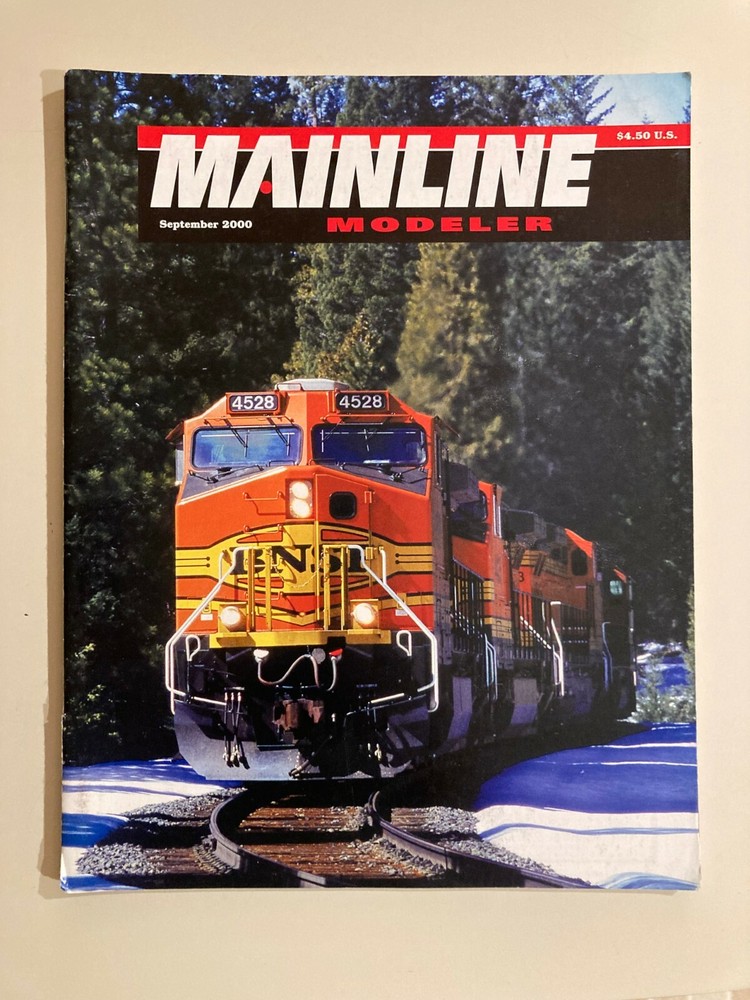 September 2000 Mainline Modeler Magazine