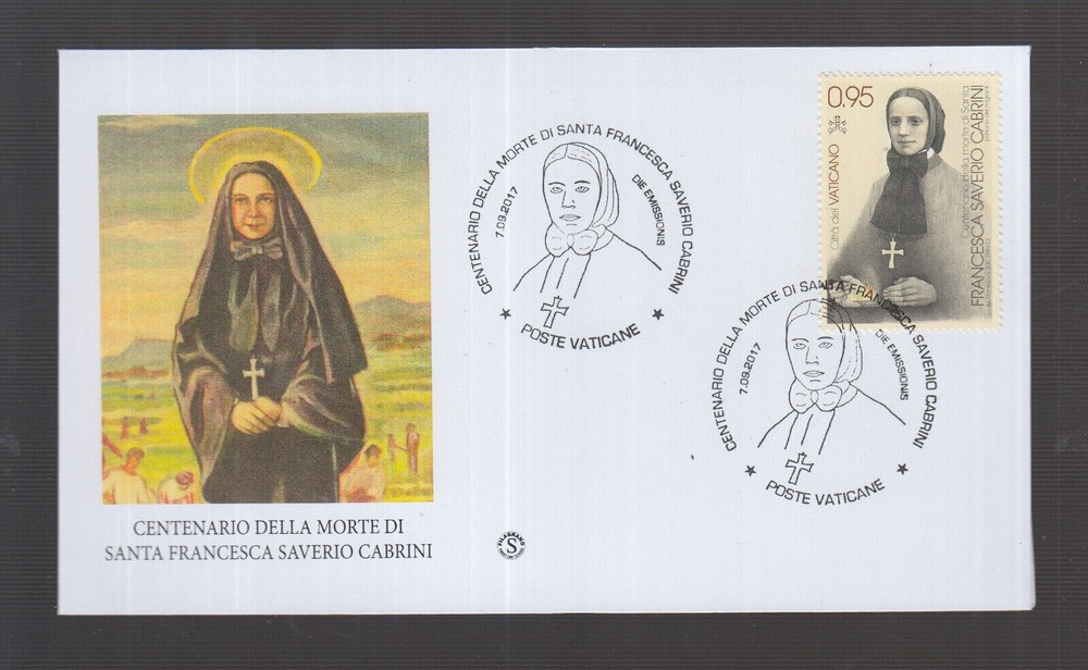 VATICAN - 2017 St Marcellin anniversary FDC - VF