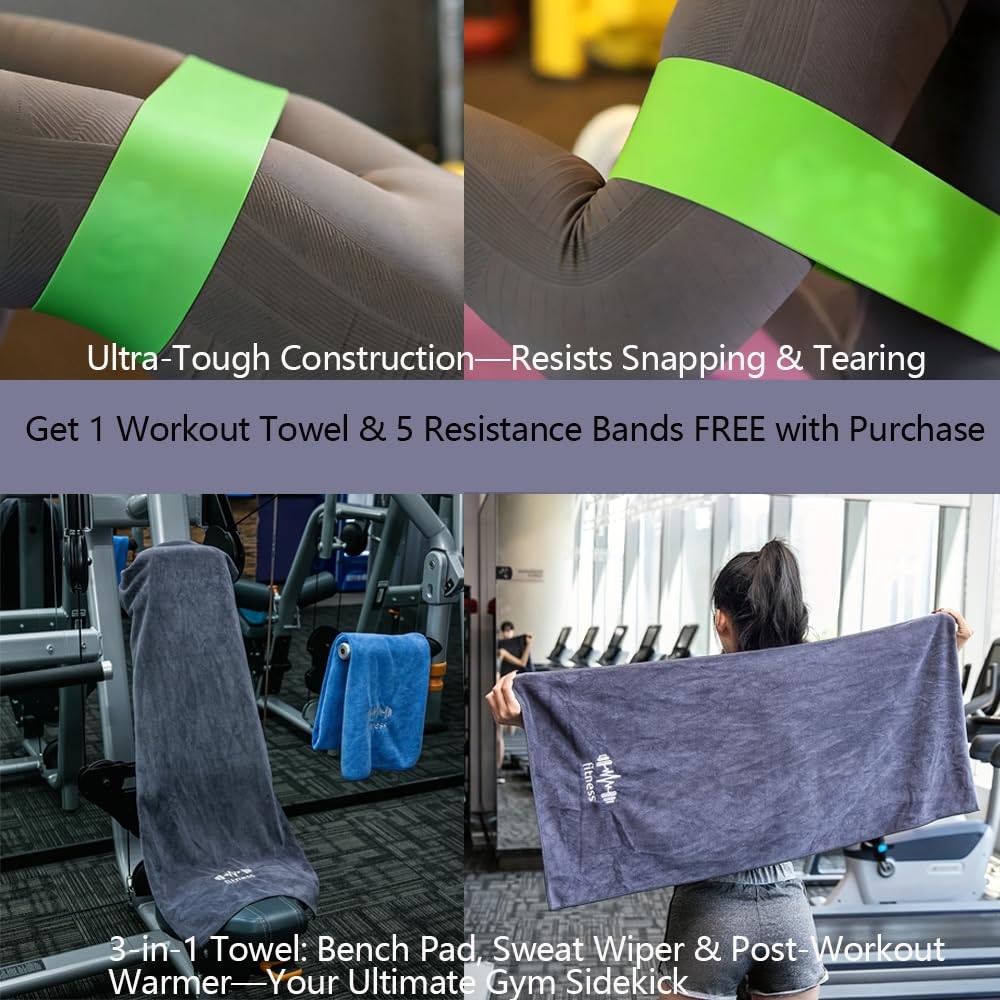 Pull Up Assistance Bands, Heavy Duty Resistance Bands for Pullups, Profession...