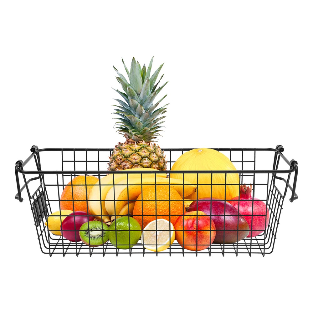 4 Pcs Stackable Storage Baskets, Storage Baskets, Vegetable Storage Baskets