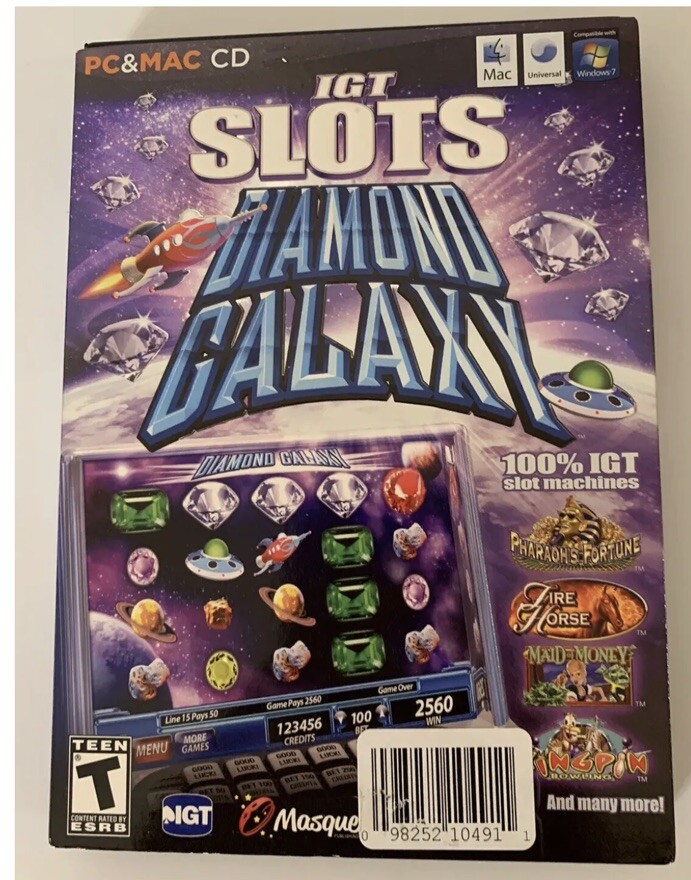 IGT Slots Diamond Galaxy PC/Mac 2012 Authentic Slots