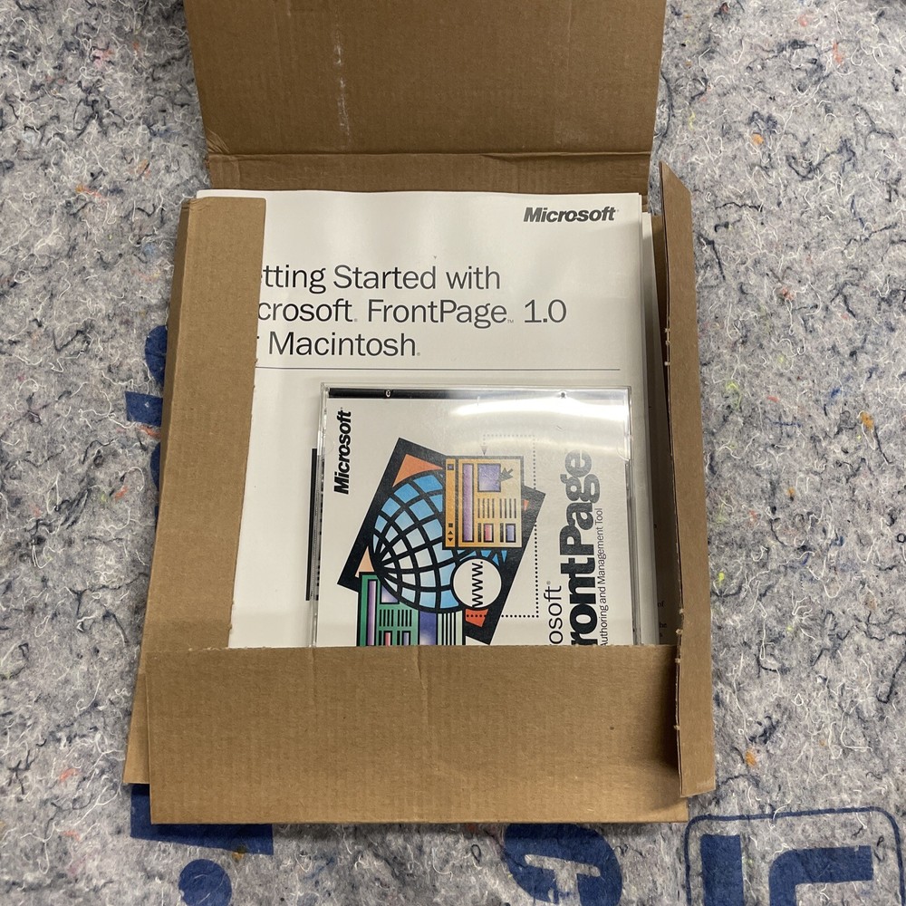 Microsoft Frontpage 1.0 For Macintosh