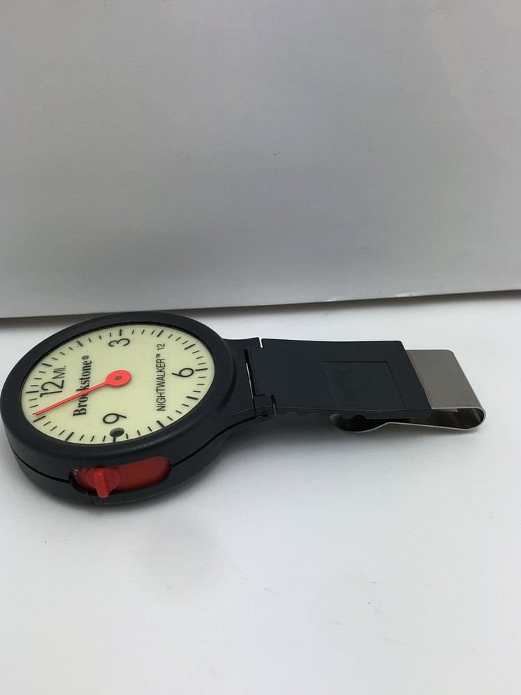 BROOKSTONE- NIGHTWALKER 12 Pedometer Step Counter