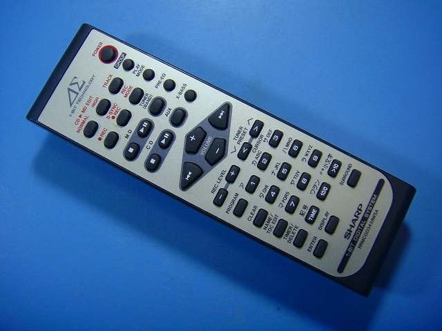 RMCGO343AWSA Sharp Audio Remote Control
