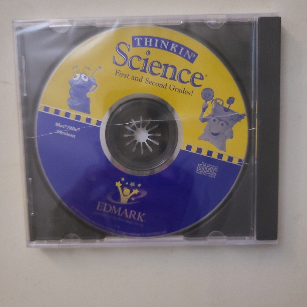 THINKIN' SCIENCE CD-Rom ~ by EDMARK~ GRADES 1-2 ~ NEW & SEALED