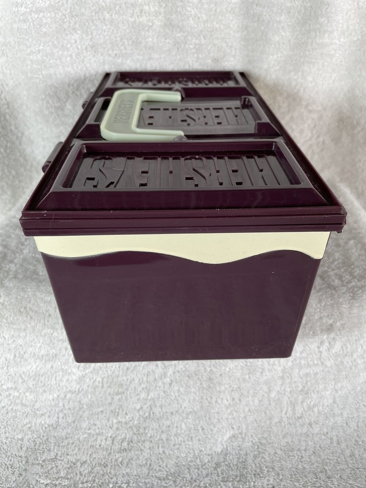 Hershey's s'mores Caddy Case Organizer Campfire Camping Box Tackle Box