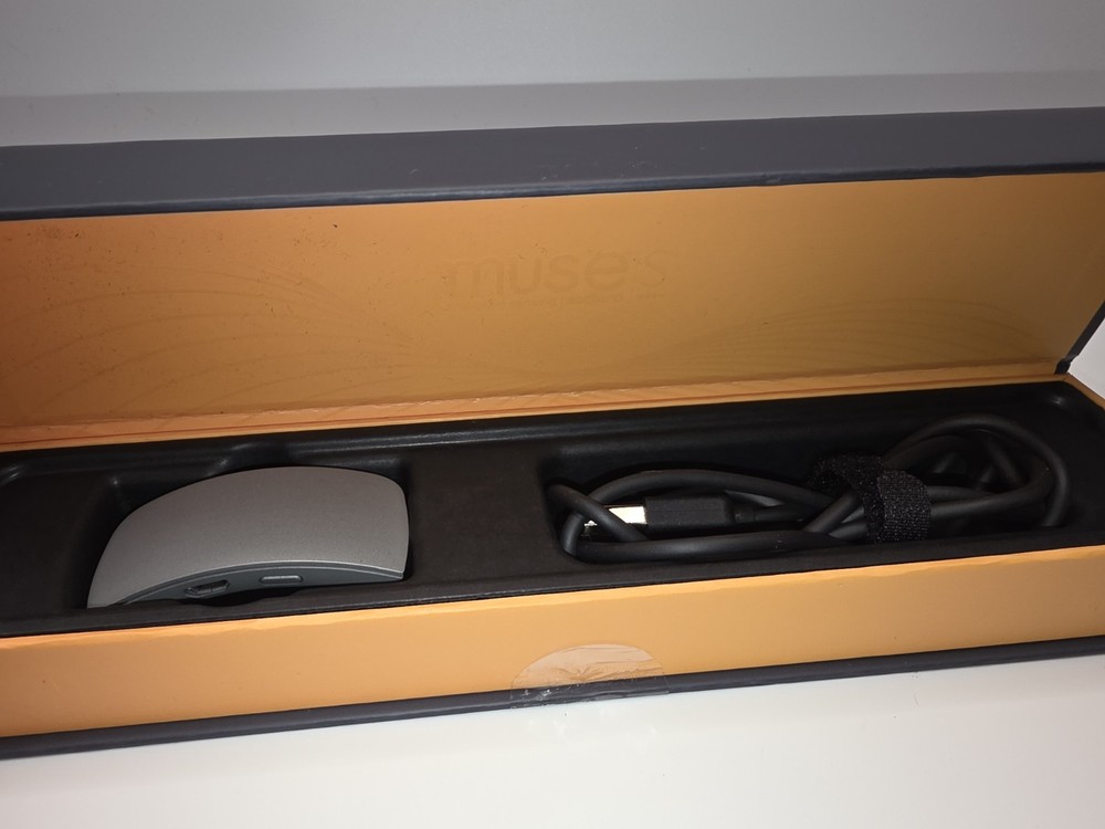 Muse S Brain Sensing Headband Meditation Device Open Box Tested Works (Read)