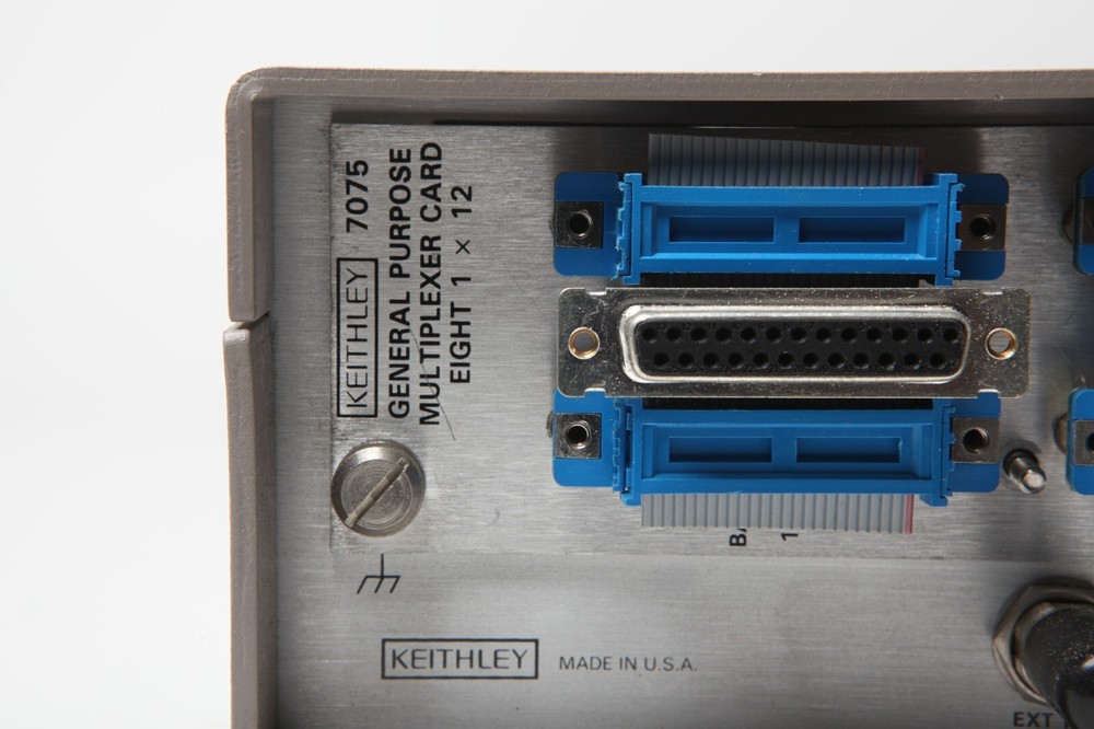 Keithley 708A Switching System Mainframe w/ 7075 multiplexer 8 1x12