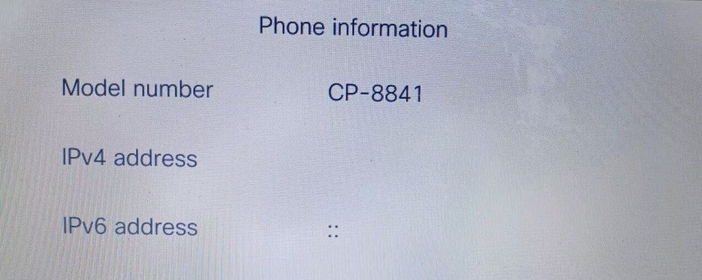 Cisco Office Phone CP-8841 In Good Condition
