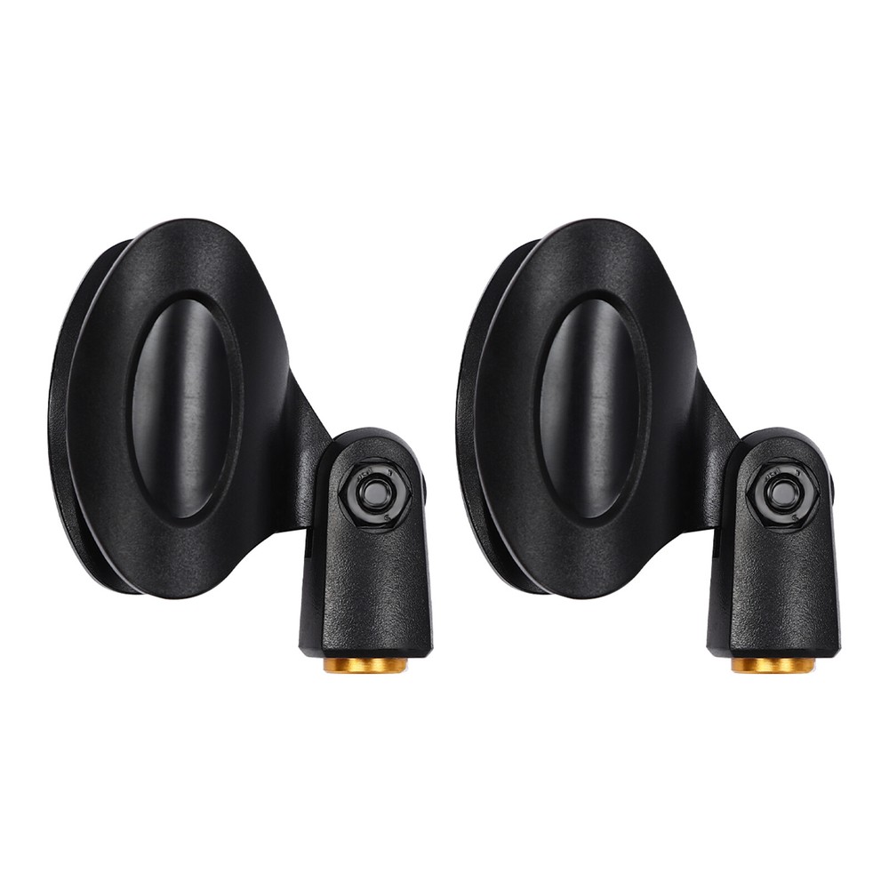 2*Microphone Clips Microphone Mic Clip Holders Universal Microphone Clip Holder