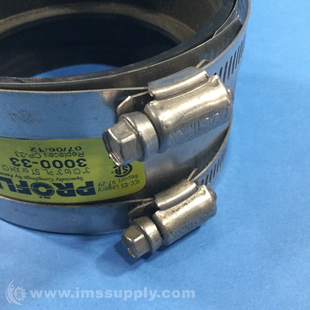 Fernco 3000-33 Shielded Coupling FNIP